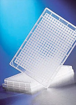 Corning&#174; 384 well microplate clear polypropylene, round bottom, sterile, lid: no, pack of 25