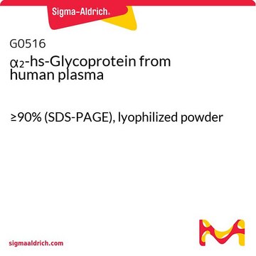 &#945;2-hs-Glycoprotein from human plasma &#8805;90% (SDS-PAGE), lyophilized powder