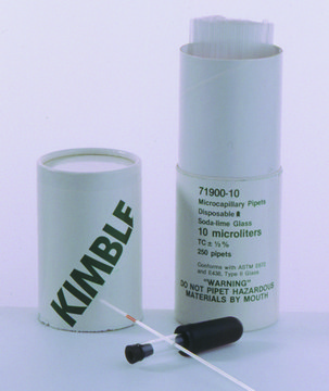 Kimble&#174; microcapillary pipettes