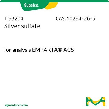 Silver sulfate for analysis EMPARTA&#174; ACS