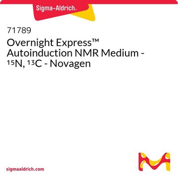 Overnight Express&#8482; Autoinduction NMR Medium - 15N, 13C - Novagen