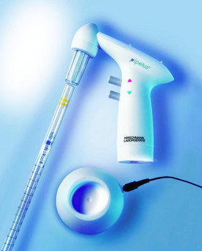 Hirschmann&#174; pipetus&#174; rechargeable pipette controller AC/DC input 100 - 240 V AC, supplied with charger and a US, UK and flat 2-pin Europlug