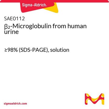 &#946;2-Microglobulin from human urine &#8805;98% (SDS-PAGE), solution