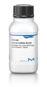 Lauryl sulfate Broth suitable for microbiology, NutriSelect&#174; Basic