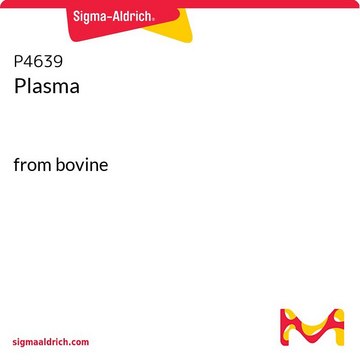 Plasma from bovine