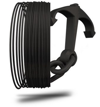 Longchain Nylon 3D Printing Filament black hole, diam. 1.75&#160;mm