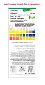 pH-indicator strips pH 2.0 - 9.0 non-bleeding, colorimetric, pH range 2.0-9.0, graduations and accuracy accuracy: 1&#160;pH unit, MQuant&#174;