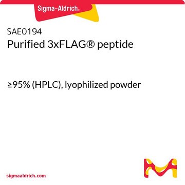 Purified 3xFLAG&#174; peptide &#8805;95% (HPLC), lyophilized powder