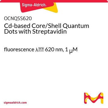 Cd-based Core/Shell Quantum Dots with Streptavidin fluorescence &#955;em&#160;620&#160;nm, 1&#160;&#956;M