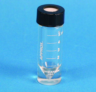 Vials, screw top V-Vials&#174; with open-top cap volume 0.3&#160;mL, 13-425 thread, diam. × H 13&#160;mm × 35&#160;mm