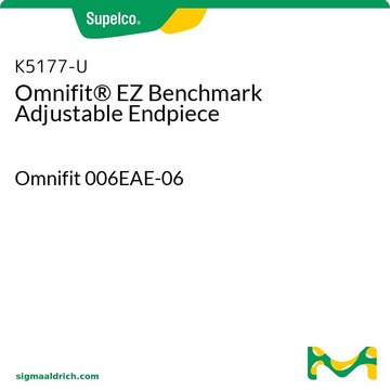 Omnifit&#174; EZ Benchmark Adjustable Endpiece Omnifit 006EAE-06