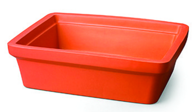 Corning&#174; Ice Pan, rectangular maxi, capacity 9 L, orange