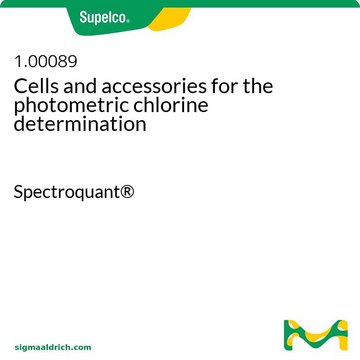 Cells and accessories for the photometric chlorine determination Spectroquant&#174;