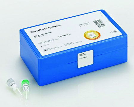 Taq DNA Polymerase, 5 U/&#956;l optimum pH ~9.0 (20&#160;°C), optimum reaction temp. 72 °C