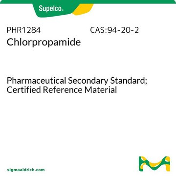 Chlorpropamide Pharmaceutical Secondary Standard; Certified Reference Material