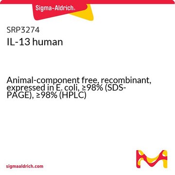 IL-13 human Animal-component free, recombinant, expressed in E. coli, &#8805;98% (SDS-PAGE), &#8805;98% (HPLC)