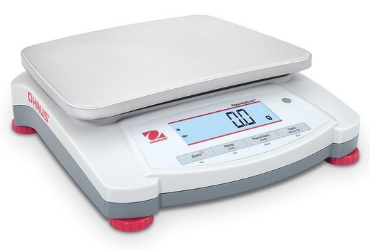 Ohaus&#174; Navigator&#174; Portable Balance Model NVT4201, weighing capacity 4200&#160;g, resolution: 0.1&#160;g, AC/DC input 230 V, universal plug set