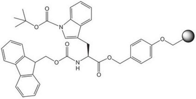 Fmoc-Trp(Boc)-Wang resin LL (100-200 mesh) Novabiochem&#174;