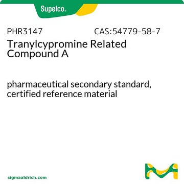 Tranylcypromine Related Compound A pharmaceutical secondary standard, certified reference material