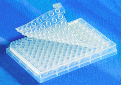 Corning&#174; 96 well Polypropylene Deep Well Plate V-bottom clear, polypropylene, bag of 10 ×, sterile, lid: no