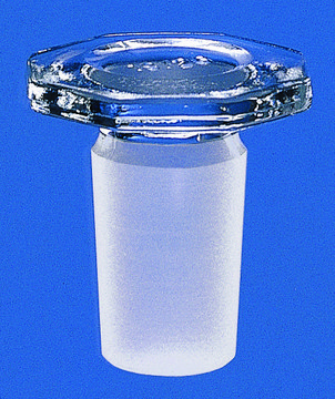 BRAND&#174; conical joint stopper, borosilicate glass joint: ST/NS 45/40, semi-hollow