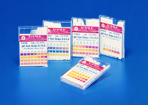 pH test strips pH 4.5-10.0, resolution: 0.5&#160;pH unit