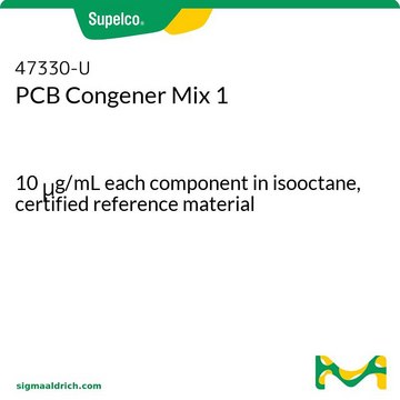 PCB Congener Mix 1 10&#160;&#956;g/mL each component in isooctane, certified reference material