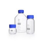 DURAN&#174; wide mouth laboratory bottle with cap, round glass bottle, bottle capacity (250&#160;mL), non-sterile