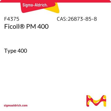 Ficoll&#174; PM 400 Type 400