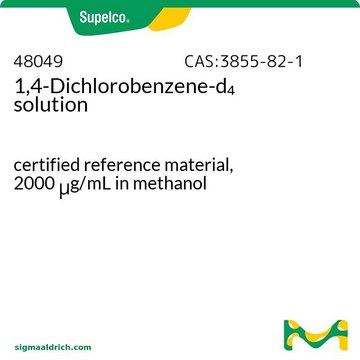 1,4-Dichlorobenzene-d4 solution certified reference material, 2000&#160;&#956;g/mL in methanol