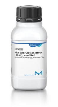 AEA Sporulation Broth (Base), modified suitable for microbiology, NutriSelect&#174; Plus