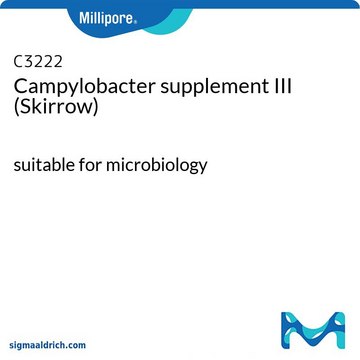 Campylobacter supplement III (Skirrow) suitable for microbiology