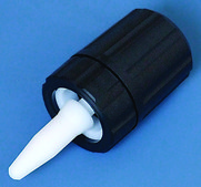 BRAND&#174; needle-valve stopcocks for burettes and automatic burettes with PTFE spindle Lateral, for burette capacity 25 mL