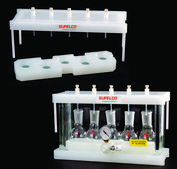 Visiprep&#8482; 5-port Flask Vacuum Manifold standard