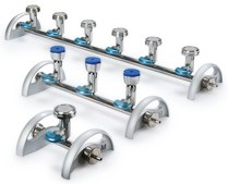 EZ-Fit&#174; Manifold 316L stainless steel, 1-place manifold base for filtration application