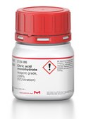 Citric acid monohydrate reagent grade, &#8805;98% (GC/titration)