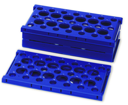 Pop-Up tube rack blue