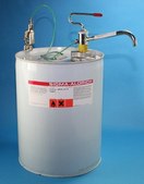 Metal drum pump fits 5gal. can, FM approved