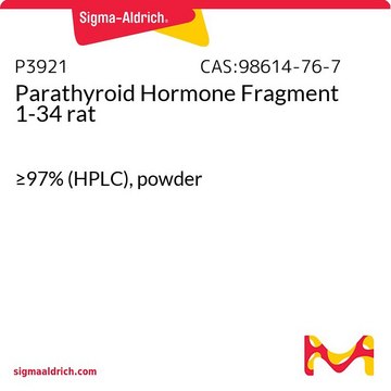 Parathyroid Hormone Fragment 1-34 rat &#8805;97% (HPLC), powder