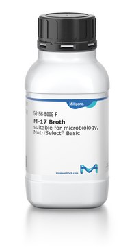 M-17 Broth suitable for microbiology, NutriSelect&#174; Basic, selective medium for Streptococcus thermophilus