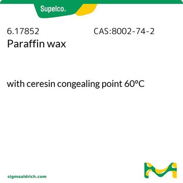 Paraffin wax with ceresin congealing point 60°C