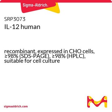 IL-12 human recombinant, expressed in CHO cells, &#8805;98% (SDS-PAGE), &#8805;98% (HPLC), suitable for cell culture