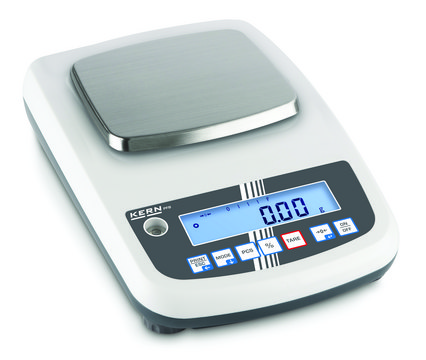 Kern PFB series precision balances Kern PFB 6000-1, weighing capacity 6000&#160;g, accuracy: 0.1&#160;g, precision: ±0.3&#160;g