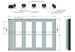 Grace Bio-Labs ProPlate&#174; microarray system tray set size 2&#160;wells, with Delrin&#174; snap clips