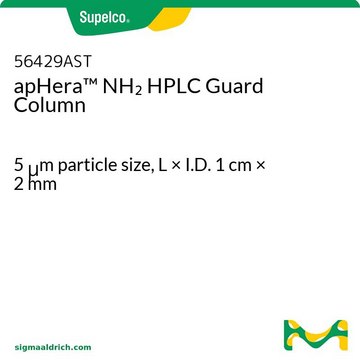 apHera&#8482; NH2 HPLC Guard Column 5&#160;&#956;m particle size, L × I.D. 1&#160;cm × 2&#160;mm