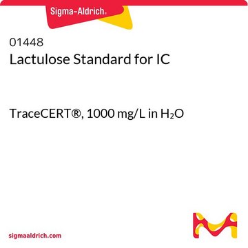 Lactulose Standard for IC TraceCERT&#174;, 1000&#160;mg/L in H2O