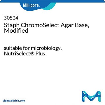 Staph ChromoSelect Agar Base, Modified NutriSelect&#174; Plus, suitable for microbiology