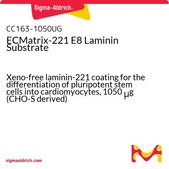 ECMatrix-221 E8 Laminin Substrate Xeno-free laminin-221 coating for the differentiation of pluripotent stem cells into cardiomyocytes, 1050 &#956;g (CHO-S derived)