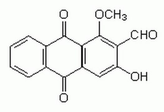 Damnacanthal A cell-permeable, potent, reversible, and selective inhibitor of p56lck tyrosine kinase.