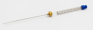 SPME Fiber Assembly 65 &#956;m PDMS/DVB, Fused Silica (1 cm), needle size 24 ga, Manual Holder, pk of 3, blue hub